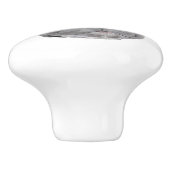 Franse bulldog Puppy Keramische Knop (Zijkant)