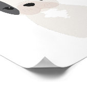 Franse Bulldog puppy kwekerij & Kinder kamer Poste Poster (Hoek)