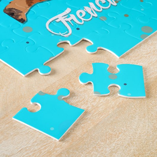 Franse bulldog Puppy Legpuzzel (Zijkant)