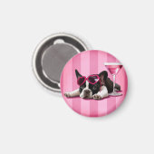 Franse bulldog Puppy Magneet (Voorkant / Achterkant)