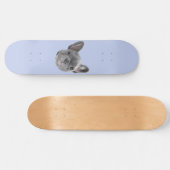 Franse bulldog Puppy Persoonlijk Skateboard (Horizontaal)