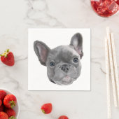 Franse bulldog Puppy Servet (Insitu)