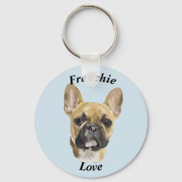 Franse bulldog Puppy Sleutelhanger