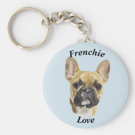 Franse bulldog Puppy Sleutelhanger