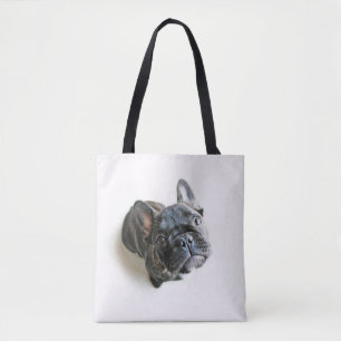 Franse bulldog Puppy Tote Bag