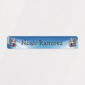 Franse bulldog quarterback Student Behoren Labels (Design 2)