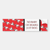 Franse Bulldog Quote  Bumpersticker (Voorkant)