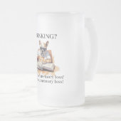 Franse Bulldog Read Drink kan geheugenverlies vero Matglas Bierpul (Voorkant rechts)
