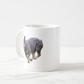 Franse Bulldog Rennend Koffiemok (Voorkant links)