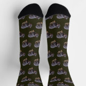 Franse Bulldog Rennend Sokken (Top)