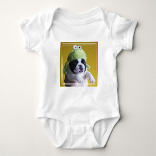 Franse Bulldog Romper