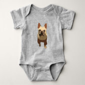 Franse Bulldog Romper (Voorkant)