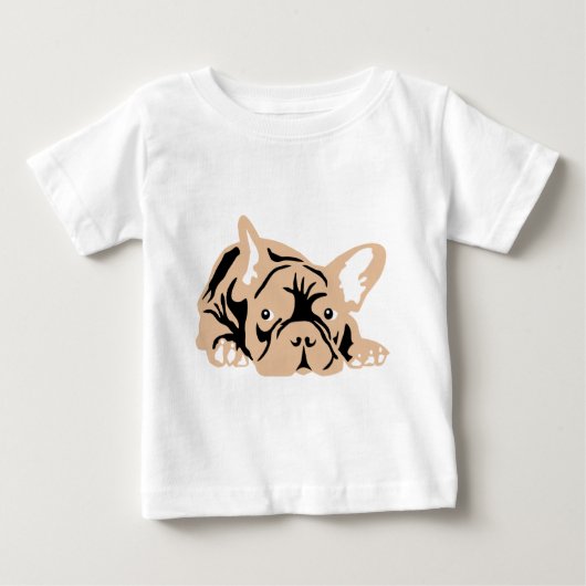 Franse Bulldog roos (Voorkant)
