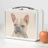 Franse Bulldog (Sable) schilderen - Cute Original  (In situ)