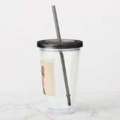 Franse Bulldog (Sable) schilderen - Cute Original Acryl Drinkbeker (Links)