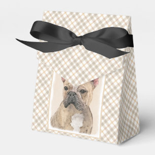 Franse Bulldog (Sable) schilderen - Cute Original Bedankdoosjes