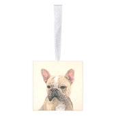 Franse Bulldog (Sable) schilderen - Cute Original  Decoratie (Rechts)