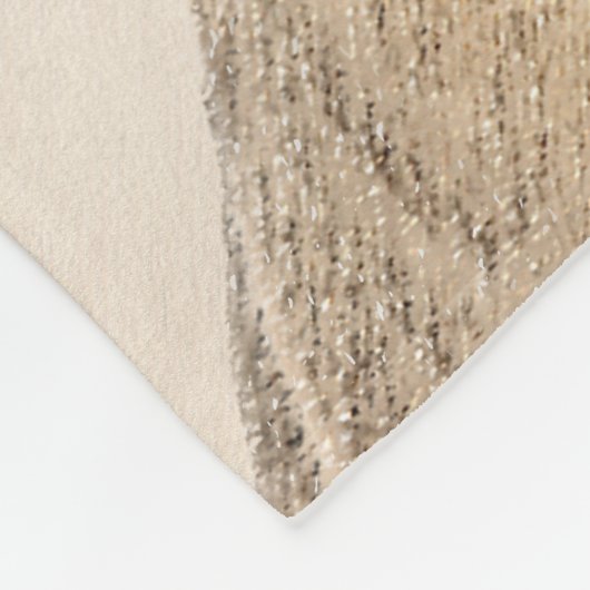 Franse Bulldog (Sable) schilderen - Cute Original  Fleece Deken (Hoek)