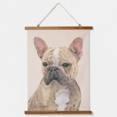 Franse Bulldog (Sable) schilderen - Cute Original Hangend Wandkleed (Voorkant)