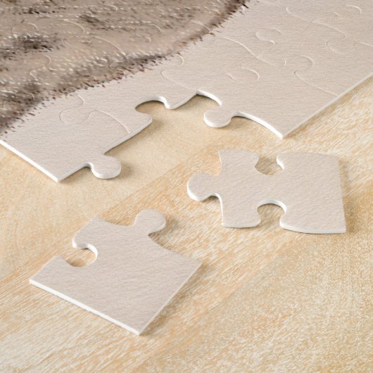 Franse Bulldog (Sable) schilderen - Cute Original Legpuzzel (Zijkant)