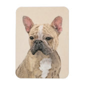 Franse Bulldog (Sable) schilderen - Cute Original  Magneet (Verticaal)