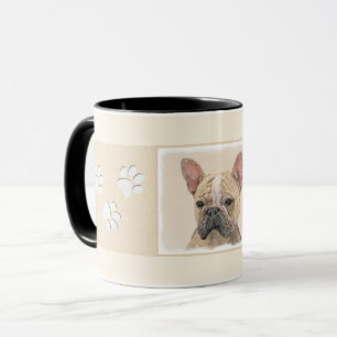 Franse Bulldog (Sable) schilderen - Cute Original  Mok