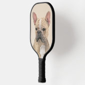 Franse Bulldog (Sable) schilderen - Cute Original  Pickleball Paddle (Links)