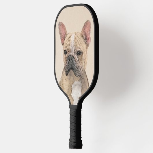 Franse Bulldog (Sable) schilderen - Cute Original Pickleball Paddle (Links)