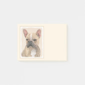 Franse Bulldog (Sable) schilderen - Cute Original  Post-it® Notes (Voorkant)