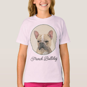 Franse Bulldog (Sable) schilderen - Cute Original T-shirt