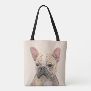 Franse Bulldog (Sable) schilderen - Cute Original Tote Bag
