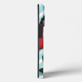 Franse bulldog Santa Claus Holiday Case-Mate iPhone Case (Achterkant / Rechts)