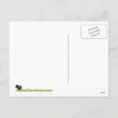 Franse Bulldog Santa Clause Hond Kerstmis Frenchie Feestdagenkaart (Achterkant)