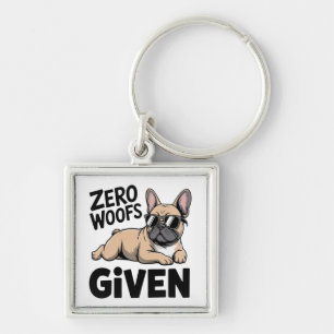 Franse Bulldog Sarcasische Antisociale Franse Hond Sleutelhanger
