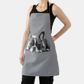 Franse Bulldog Schattige Leuke Dier Slapen Relax Schort (Insitu)