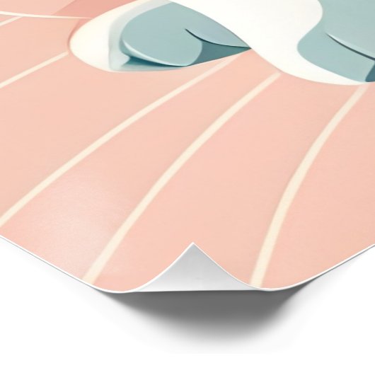 Franse Bulldog Schattige poster (Hoek)