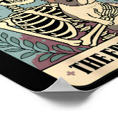 Franse Bulldog Schattigee Frenchie Dog Mom Tarot K Poster (Hoek)