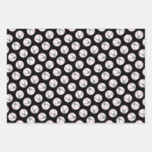 Franse Bulldog Schilderen White Cream Pet Dog Art Inpakpapier Vel (Voorkant 3)