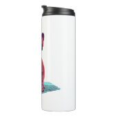 Franse Bulldog SciFi Dragen Koele Zonnebril Thermosbeker (Geroteerd rechts)