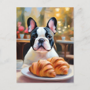 Franse Bulldog Serenity Impressionist Briefkaart