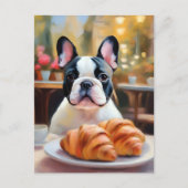 Franse Bulldog Serenity Impressionist Briefkaart (Voorkant)