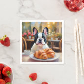 Franse Bulldog Serenity Impressionist Servet (Insitu)