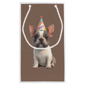 Franse Bulldog Servetten Klein Cadeauzakje (Achterkant)