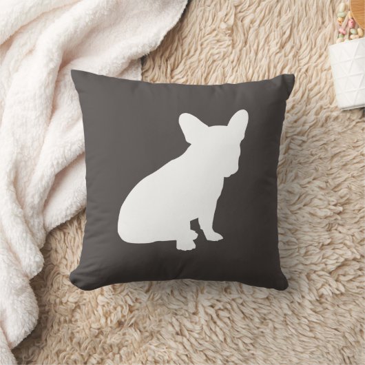 Franse Bulldog Silhouette Party Kussen (Deken)