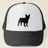 franse bulldog silhouette trucker pet (Voorkant)