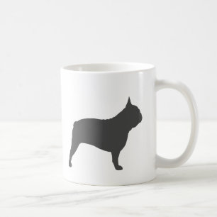 Franse Bulldog Silhouetten Franse honden Koffiemok