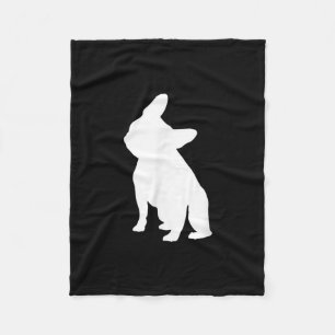 franse bulldog simpel Frenchie-cadeau Fleece Deken