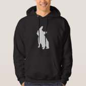 franse bulldog simpel | Frenchie-cadeau Hoodie (Voorkant)