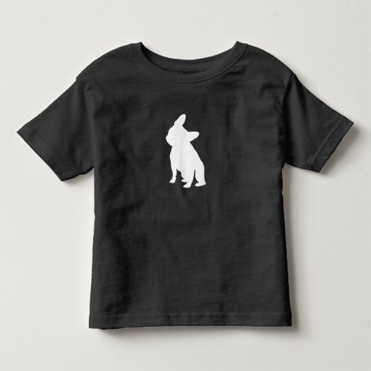 franse bulldog simpel | Frenchie-cadeau Kinder Shirts (Voorkant)