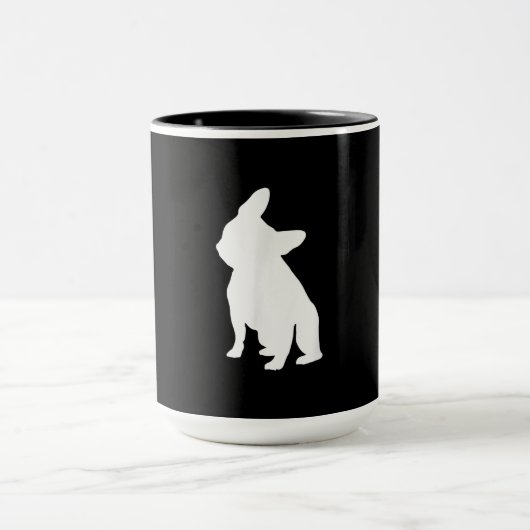 franse bulldog simpel | Frenchie-cadeau Mok (Midden)